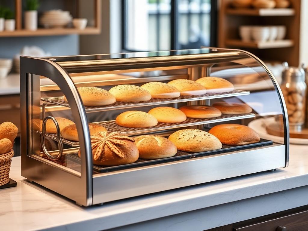 Estufa Vitrine para Pão e Salgados