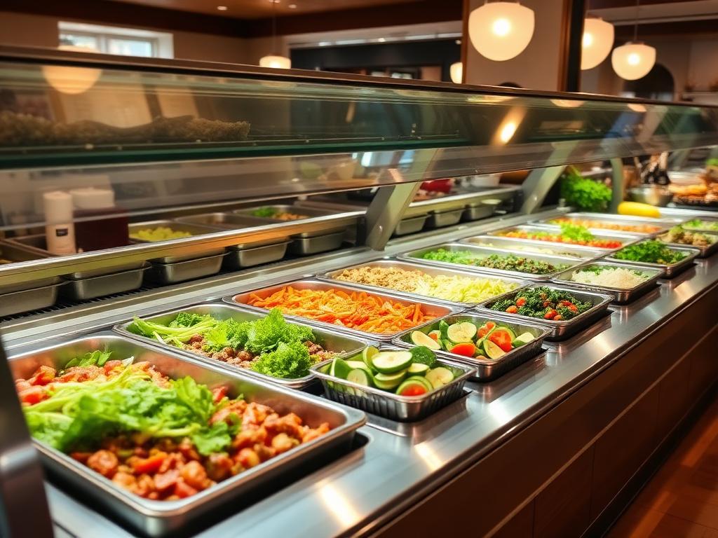 Balcão Self Service Refrigerado
